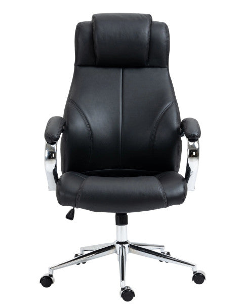 Silla de Oficina Salford en Piel Natural