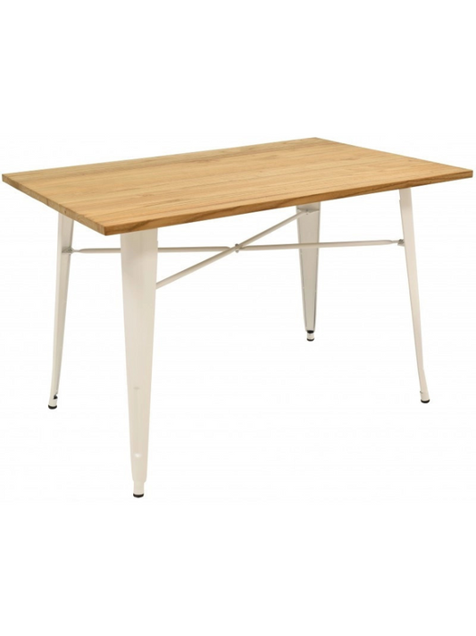 Leeds Rectangular Natural Wood Table 120 x 80