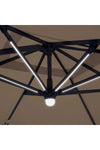 Parasol LED de aluminio 300