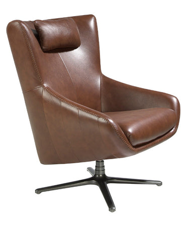 Poltrona Breslávia em Pele Natural