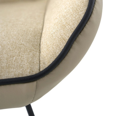 Cadeira Nice DUDECO - Material do assento: Pele sintética
Material da estrutura: Aço reforçado
Altura total: 82 cm
Profundida