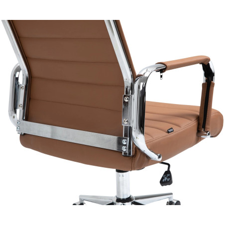 Cadeira Demo DUDECO - Material do assento: Pele sintética
Acolchoamento do assento: Espuma
Material de estrutura: Aço
Altura tot