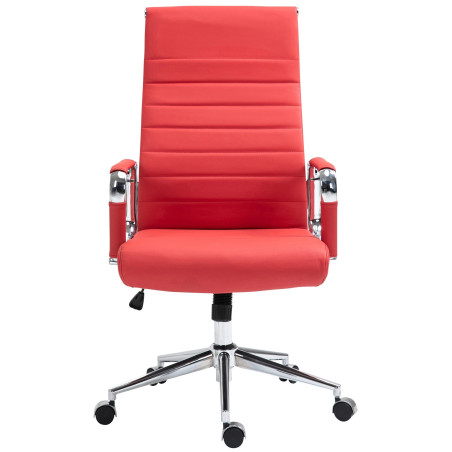 Cadeira Web DUDECO - Material do assento: Couro sintético
Acolchoamento do assento: Espuma
Material de estrutura: Aço
Altura tot