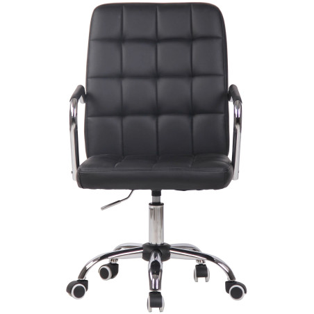 Cadeira Visby DUDECO - Material do assento: Estofado em pele sintética, totalmente acolchoada
Material da estrutura: Aço reforça