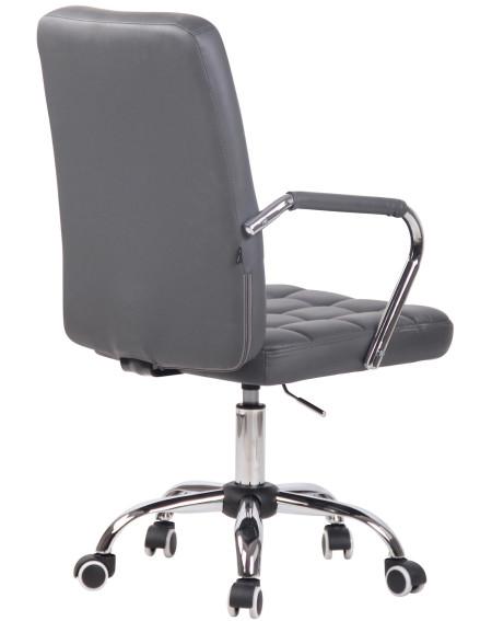 Cadeira Dunkirk DUDECO - Material do assento: Acolchoado e estofado em pele sintética
Material da estrutura: Madeira de Pau Ros