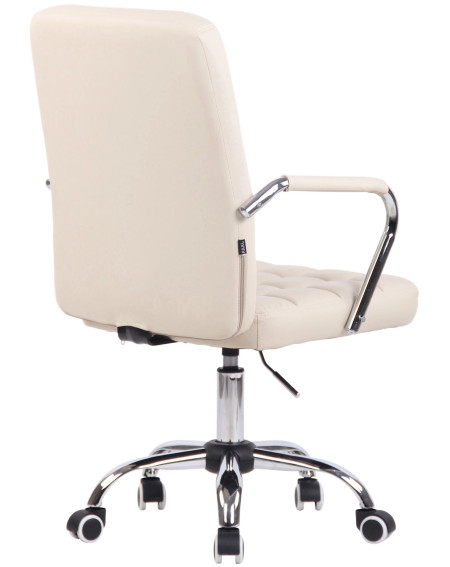 Cadeira Dunkirk DUDECO - Material do assento: Acolchoado e estofado em pele sintética
Material da estrutura: Madeira de Pau Ros
