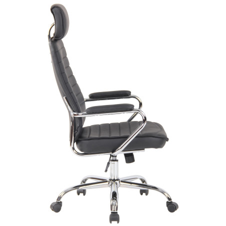 DARK chair DUDECO - Seat material: Synthetic leather and double padding
Structure material: Aluminum
Backrest: Ergonomic and rec
