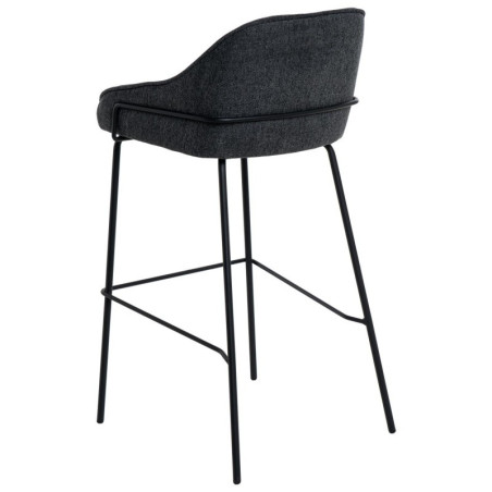 Maia Chair DUDECO - Structure material: Steel with black finish
Seat material: Fabric
Total width: 45 cm
Total depth: 54 cm
