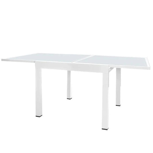 Thais Extendable Aluminum Outdoor Table 80 -160 