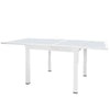 Thais Extendable Outdoor Table Aluminum 90 -180