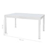 Thais Extendable Outdoor Table Aluminum 135 -270