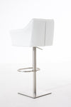 Banco Alto Damaso Pele Sintética Cromado
