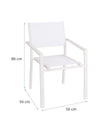 Thais Aluminum Outdoor Chair