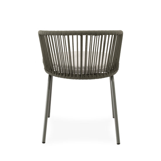 Cadeira exterior verde VILMA