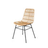 Cadeira IONA natural/preta