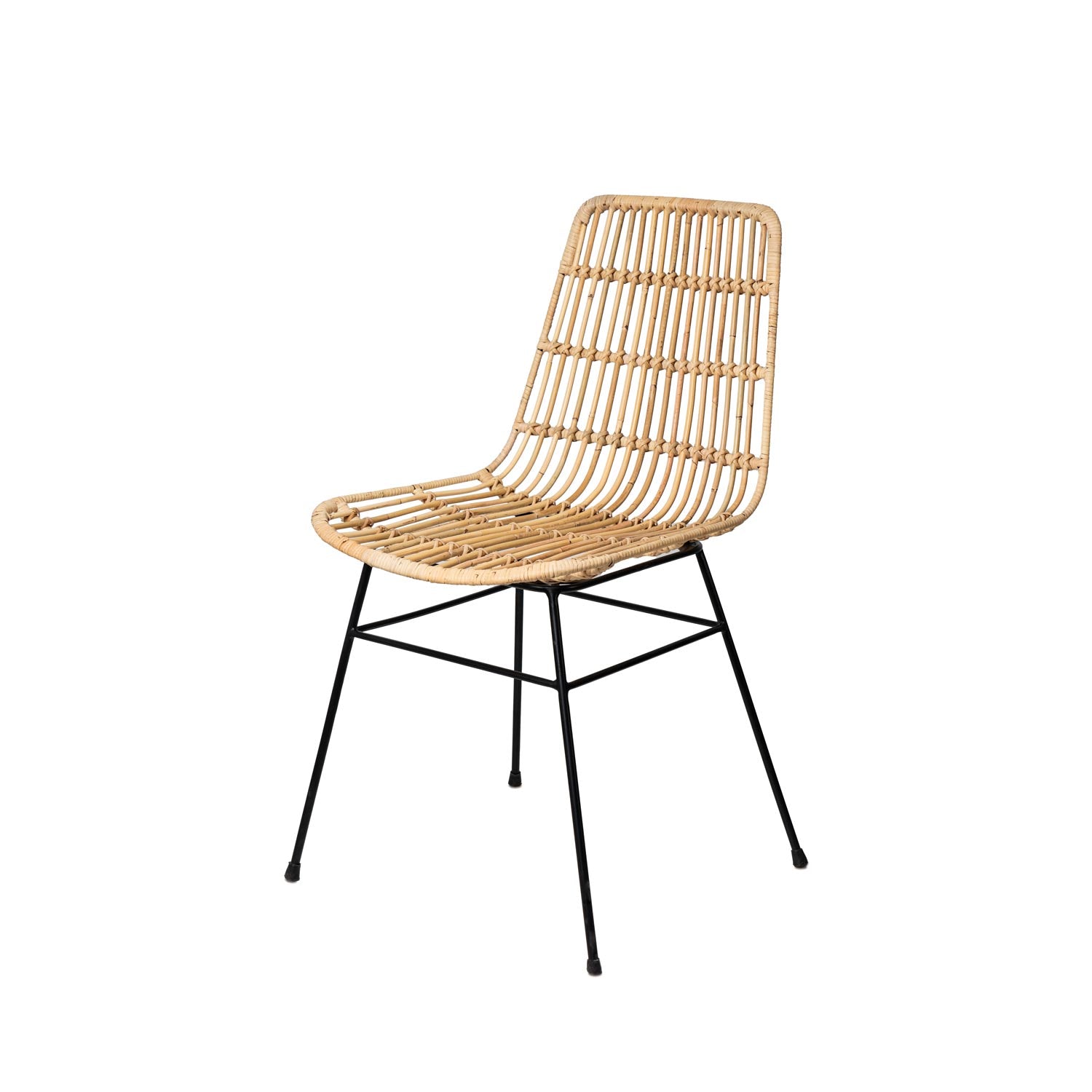 Cadeira IONA natural/preta