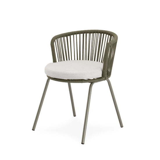 Cadeira exterior verde VILMA