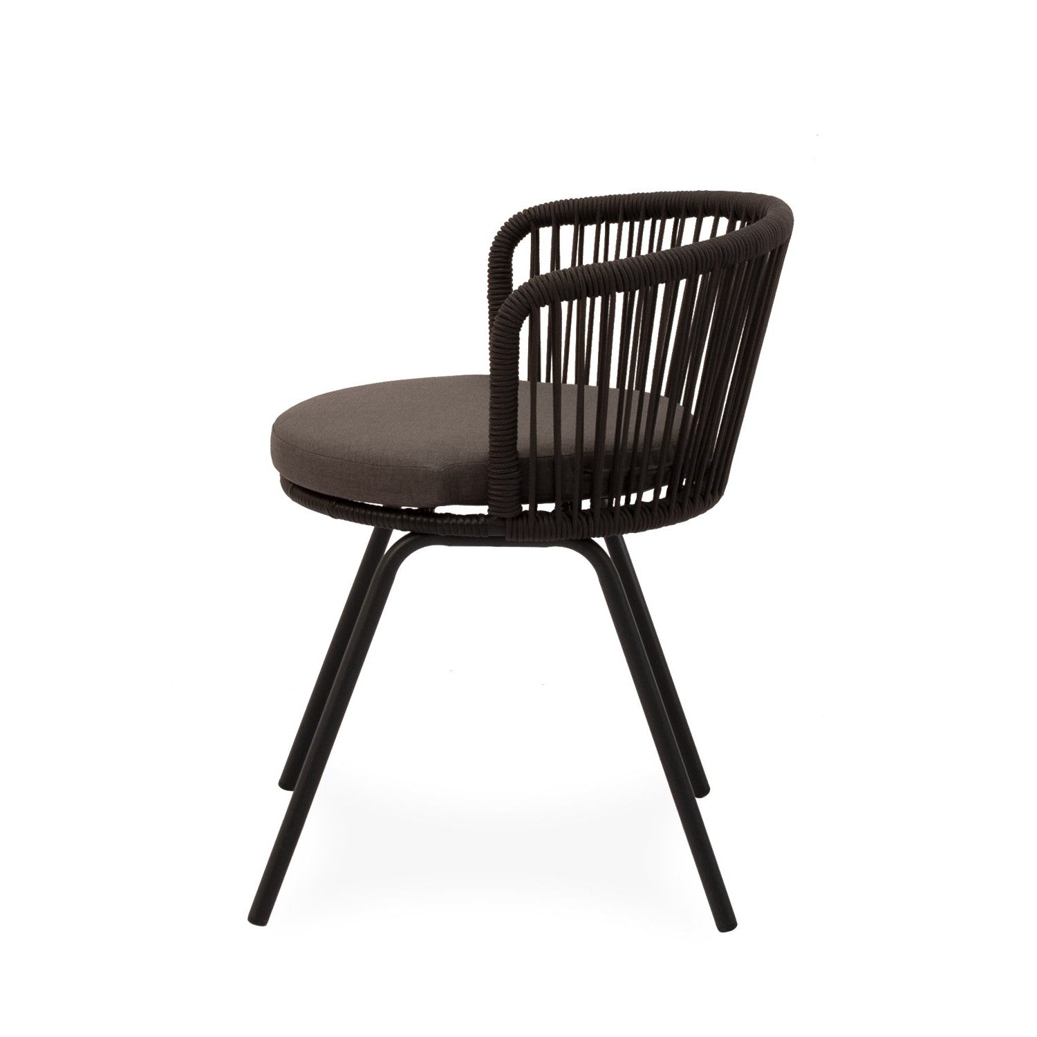 Cadeira de exterior cinza VILMA