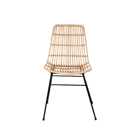 Cadeira IONA natural/preta
