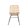 Cadeira IONA natural/preta