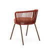 Cadeira de exterior VILMA em terracota