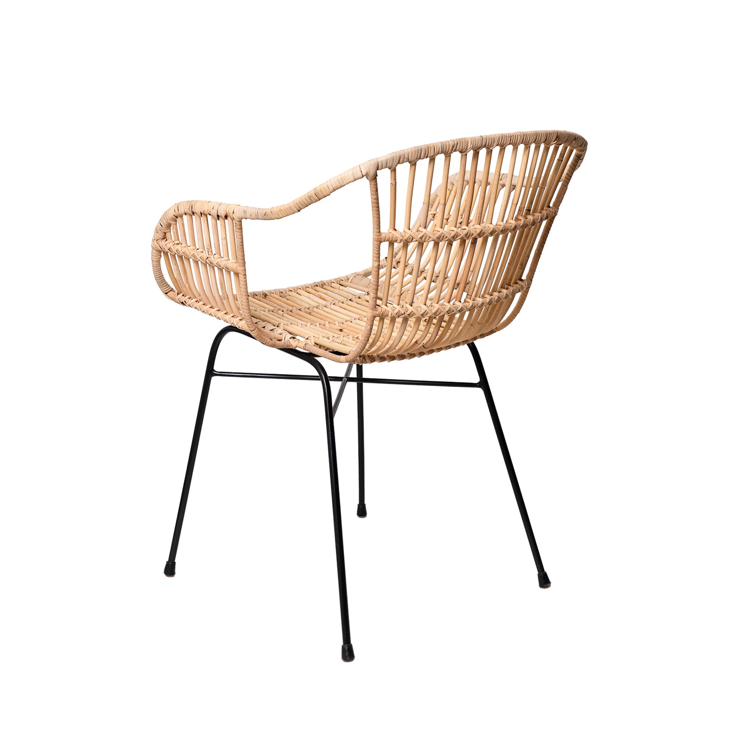 Cadeira NANCY natural/preta