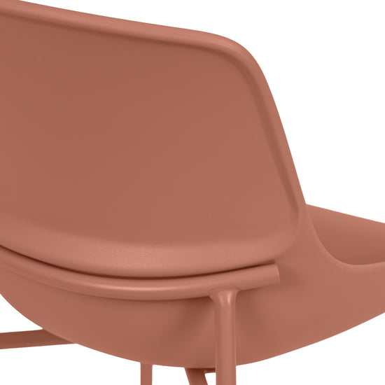 Cadeira DILETTA em terracota