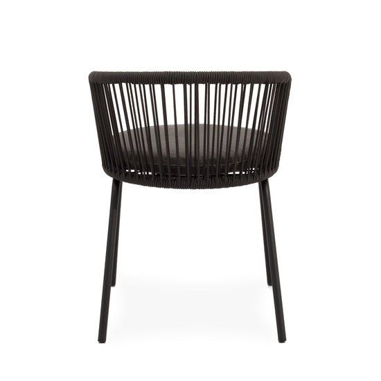 Cadeira de exterior cinza VILMA