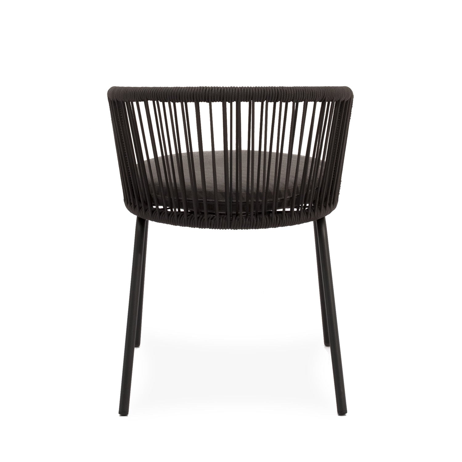 Cadeira de exterior cinza VILMA