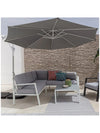 Parasol de aluminio 300x300