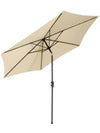 Parasol Crudo Aluminio 300