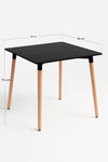 Mesa Oslo Cuadrada 80 cm