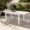Thais Extendable Outdoor Table Aluminium 80 -160