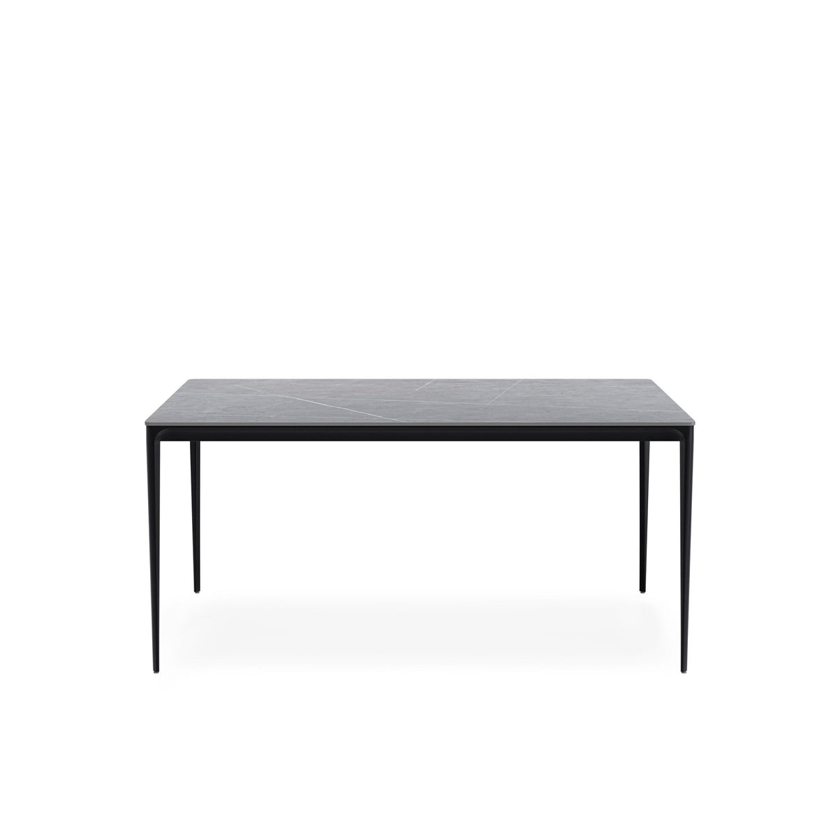 Mesa Arya 180 cm cinzento – vista frontal