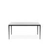 Mesa Arya 140 cm branco – vista frontal
