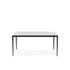 Mesa Arya 160 cm branco – vista frontal
