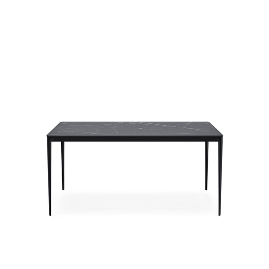 Mesa Arya 140 cm preto – vista frontal