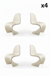 Cadeira Wavy Kids Pack 4