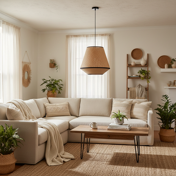 Candeeiro Pinet – Sala de Estar