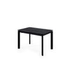 Mesa extensível Constance 140 cm sahara com pés pretos