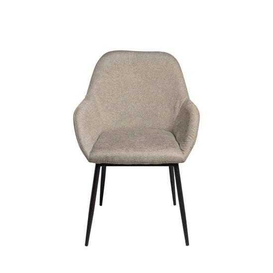 Cadeira Isabella Preto taupe