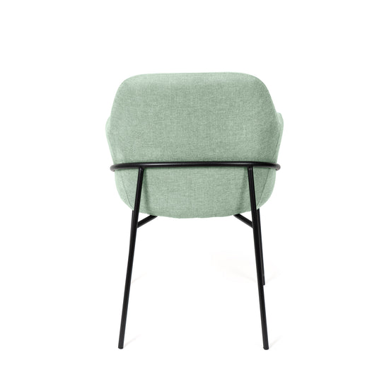 Cadeira Abigail Preto menta