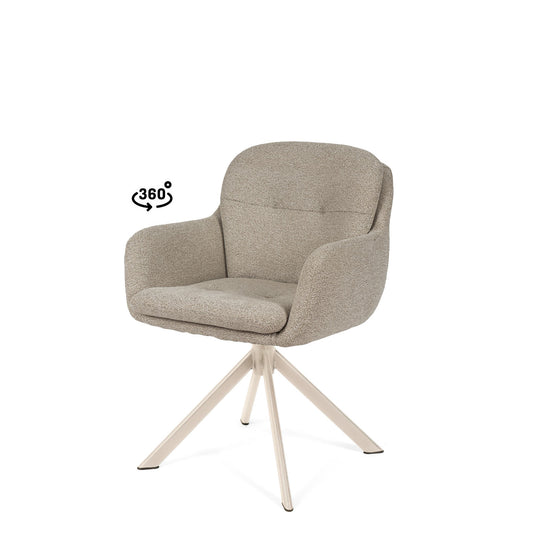 Cadeira Silvi Bege – Taupe