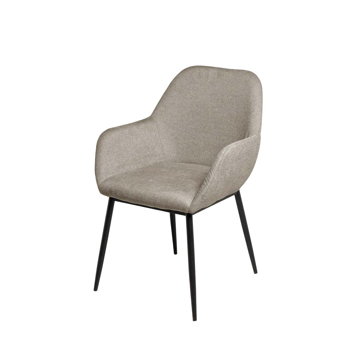 Cadeira Isabella Preto taupe