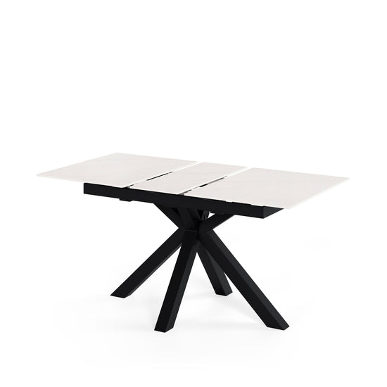 Mesa Lori 160 cm Creta – con la extensión abierta