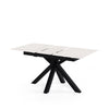 Mesa Lori 160 cm Creta – con la extensión abierta