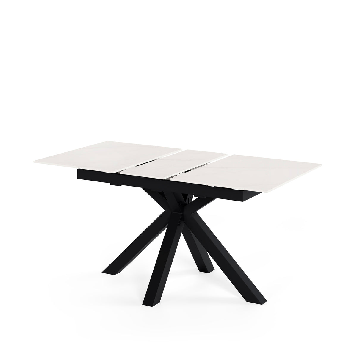 Mesa Lori 160 cm Creta – con la extensión abierta