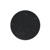 Mesa Fiorella 120 cm Sahara y negro – tablero visto desde arriba