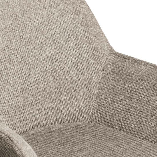 Cadeira Isabella Preto taupe