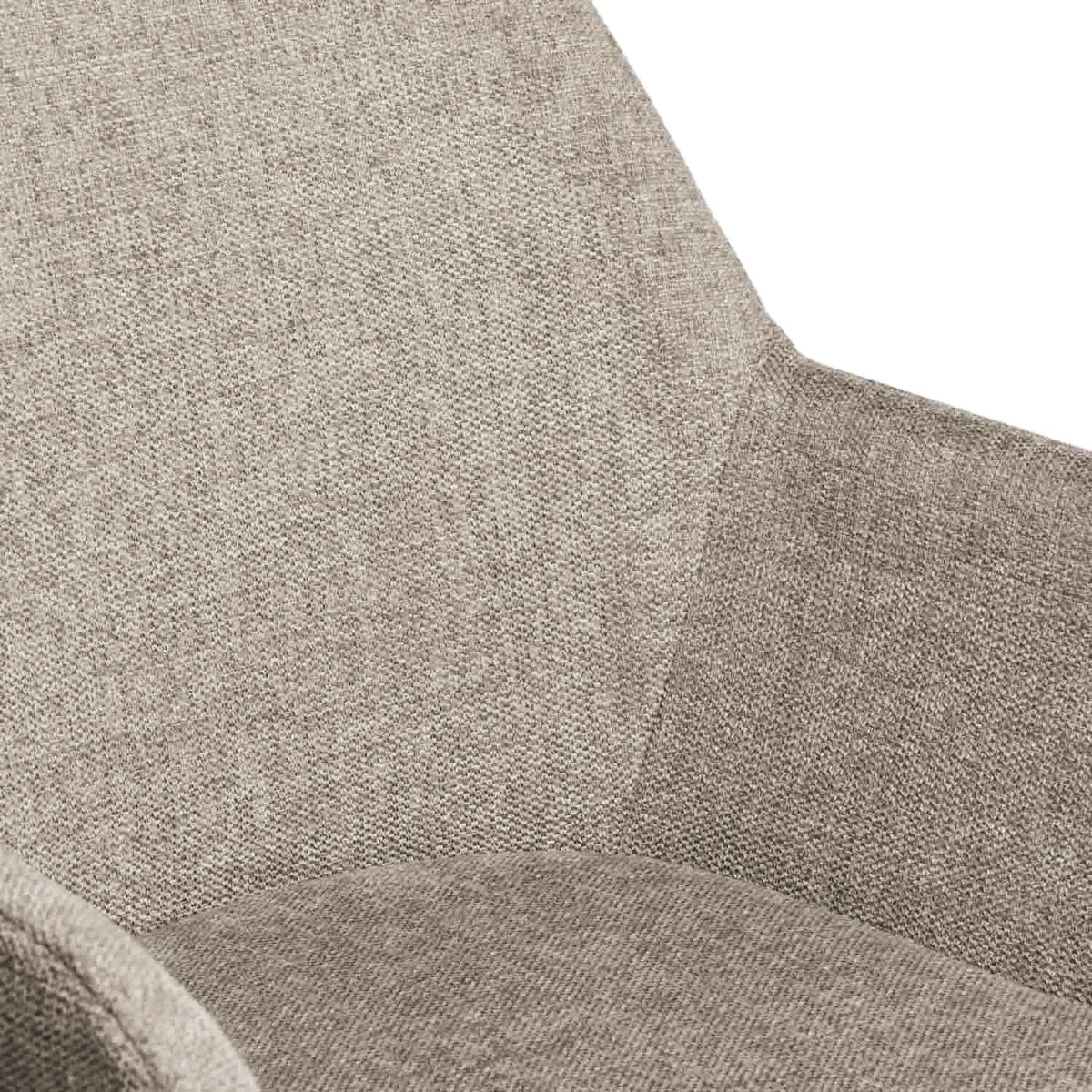 Cadeira Isabella Preto taupe